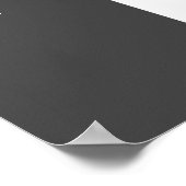 Nummer 43 Fotocollage voor 43e verjaardag Poster (Hoek)