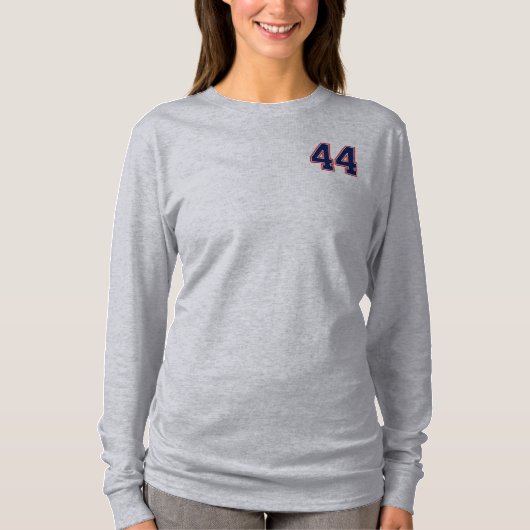 Nummer 44 44 Sport Jersey T-shirt (Voorkant)