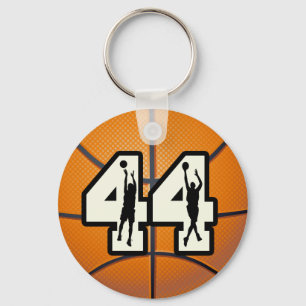 Nummer 44 Basketball Sleutelhanger