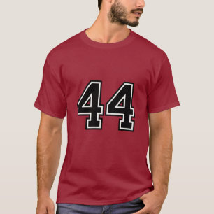 Nummer 44 Varsity Sport Jersey 44ste Verjaardag T-shirt