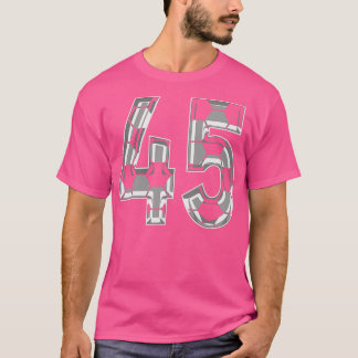 Nummer 45 Jersey 45 Moeder Speler Fan T-shirt