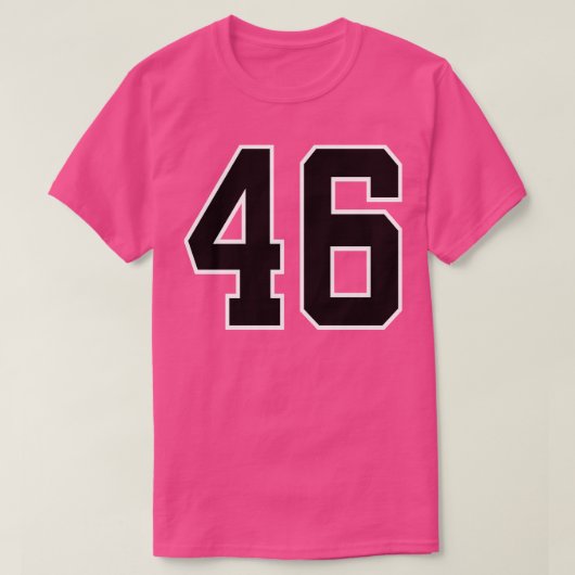 Nummer 45 t-shirt (Design voorkant)