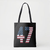 Nummer 47 Canvas tas (Voorkant)