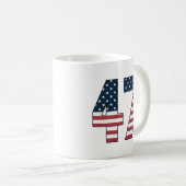 Nummer 47 Koffie Mok (Voorkant rechts)