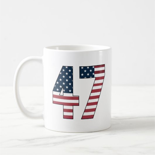 Nummer 47 Koffie Mok (Links)