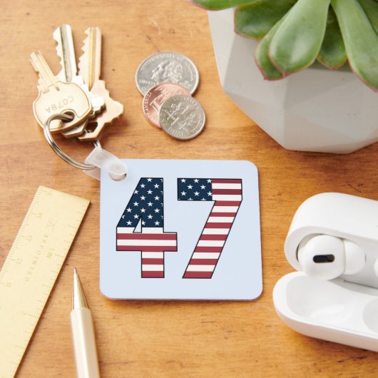 Nummer 47 Sleutelhanger (Bureau)