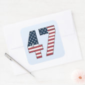 Nummer 47 Sticker set (Envelop)