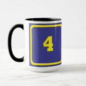 Nummer 4 mok (Links)