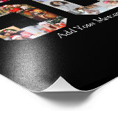 Nummer 50 Fotocollage Foto Afdruk (Hoek)