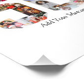 Nummer 50 Fotocollage Foto Afdruk (Hoek)