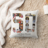 Nummer 50 Fotocollage Kussen (Deken)