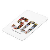 Nummer 50 Fotocollage Magneet (Linkerzijde)