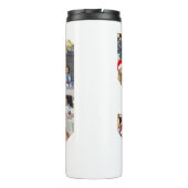 Nummer 50 Fotocollage Thermosbeker (Achterkant)