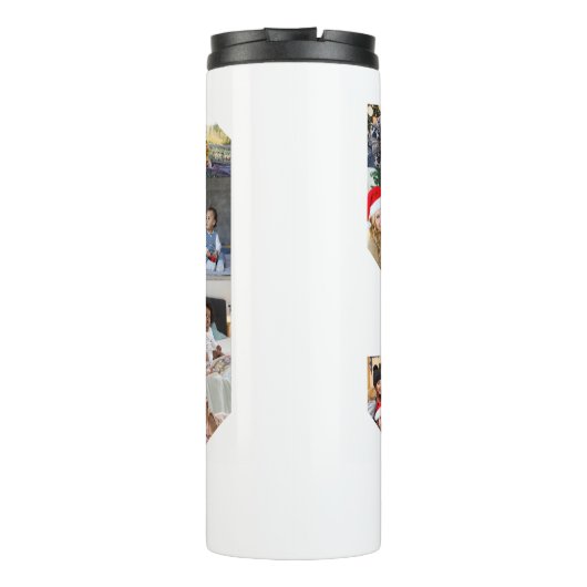Nummer 50 Fotocollage Thermosbeker (Achterkant)