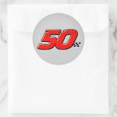 Nummer 50 - Sticker (Tas)