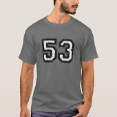 Nummer 53 ( zwart t-shirt (Voorkant)