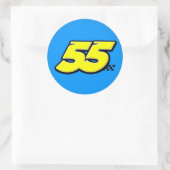 Nummer 55 - Sticker (Tas)