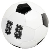 Nummer 55 voetbal (Drie kwart)