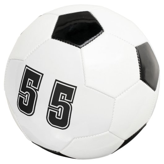 Nummer 55 voetbal (Drie kwart)