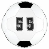 Nummer 55 voetbal (Voorkant)