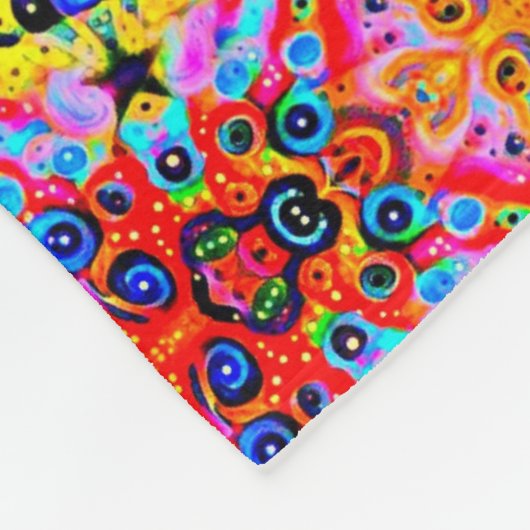 Nummer 5 fleece deken (Hoek)