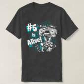 Nummer 5 is live t-shirt (Design voorkant)
