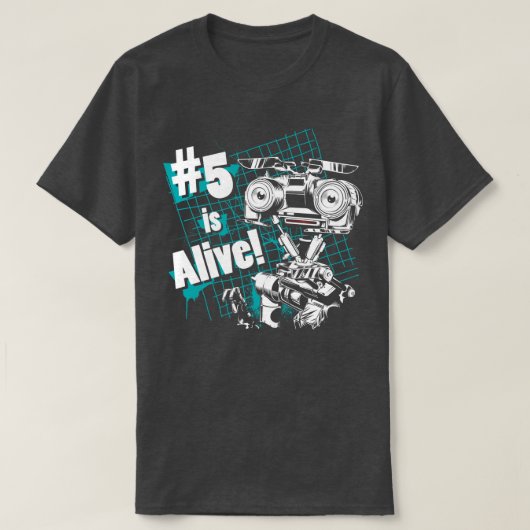 Nummer 5 is live t-shirt (Design voorkant)