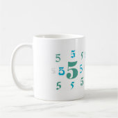 Nummer 5 mok (Links)