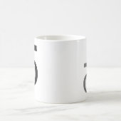 Nummer 5 Mok Aantal Vijf Grafische Mok Wiskunde Lo (Center)