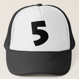Nummer "5" trucker pet