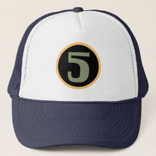Nummer 5 trucker pet