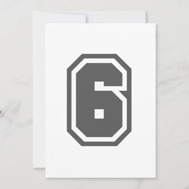Nummer 6 (Voorkant)
