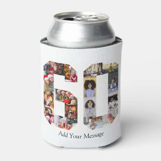 Nummer 60 Fotocollage Blikjeskoeler (Blikje Voorkant)