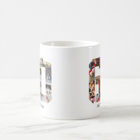 Nummer 60 Fotocollage Koffiemok (Center)