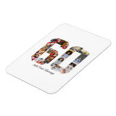 Nummer 60 Fotocollage Magneet (Linkerzijde)