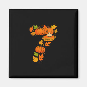 Nummer 67 Kostuum Zes Zeven 6 7 Meme Thanksgiving  Magneet