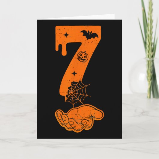 Nummer 67 Matching Six Seven 6 7 Meme 6 7 Hallowee Kaart (Voorkant)