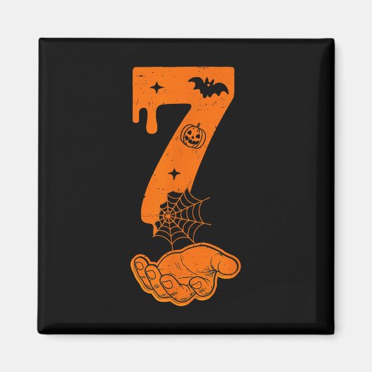 Nummer 67 Matching Six Seven 6 7 Meme 6 7 Hallowee Magneet (Voorkant)