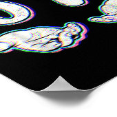 Nummer 67 Matching Six Seven 6 7 Meme 6-7 Hallowee Poster (Hoek)