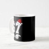 Nummer 67 Matching Six Seven 6 7 Meme 6 7 Kerstmis Koffiemok (Voorkant links)
