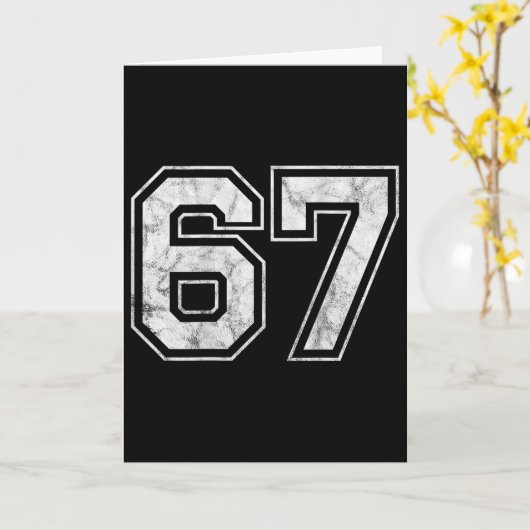 Nummer 67 Op De Ck Kaart (Gele Bloem)