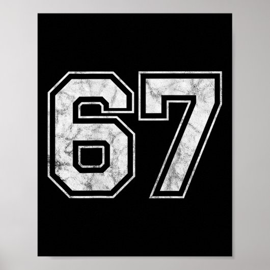 Nummer 67 Op De Ck Poster (Voorkant)