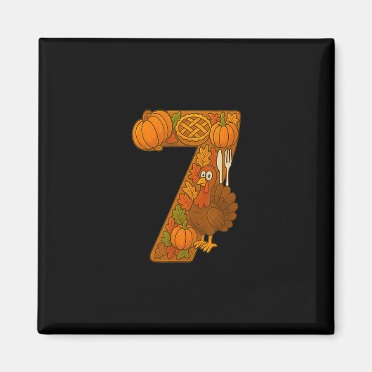 Nummer 67 Overeenkomen Six Seven 6 7 Meme 67 Dankz Magneet (Voorkant)