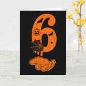 Nummer 67 Overeenkomen Six Seven 6 7 Meme 6 7 Hall Kaart (Gele Bloem)