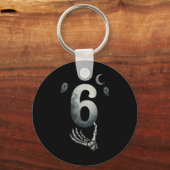 Nummer 67 Overeenkomen Six Seven 6 7 Meme 6 7 Hall Sleutelhanger (Voorkant)