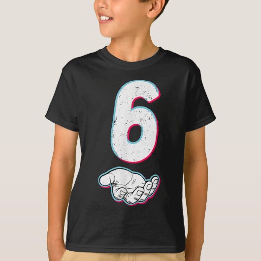 Nummer 67 Overeenkomen Six Seven 6 7 Meme 6 7 Hall T-shirt (Voorkant)