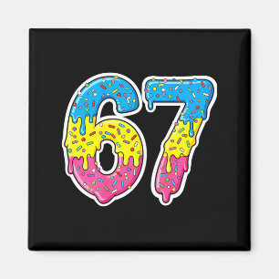 Nummer 67 Shirt Kostuum Volwassene Nk Voor Vrouwen Magneet