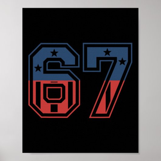 Nummer 67 VS Poster (Voorkant)