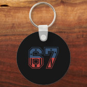 Nummer 67 VS Sleutelhanger (Voorkant)