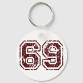 Nummer 69 sleutelhanger (Voorkant)